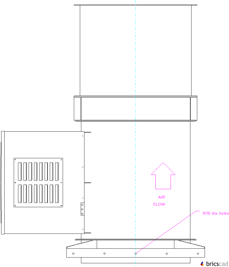 New York Blower Detail Page - 131. AIA CAD Details--zipped into WinZip format files for faster downloading.