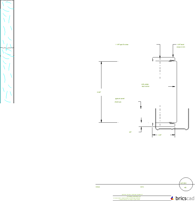 ULT224 TERMINATION 4B. AIA CAD Details--zipped into WinZip format files for faster downloading.