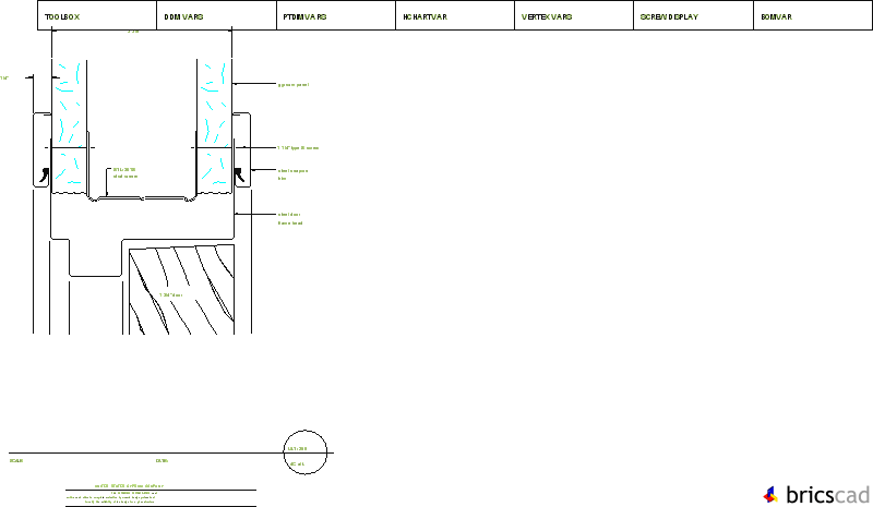 ULT259 DOOR FRAME HEAD 4C(alt). AIA CAD Details--zipped into WinZip format files for faster downloading.