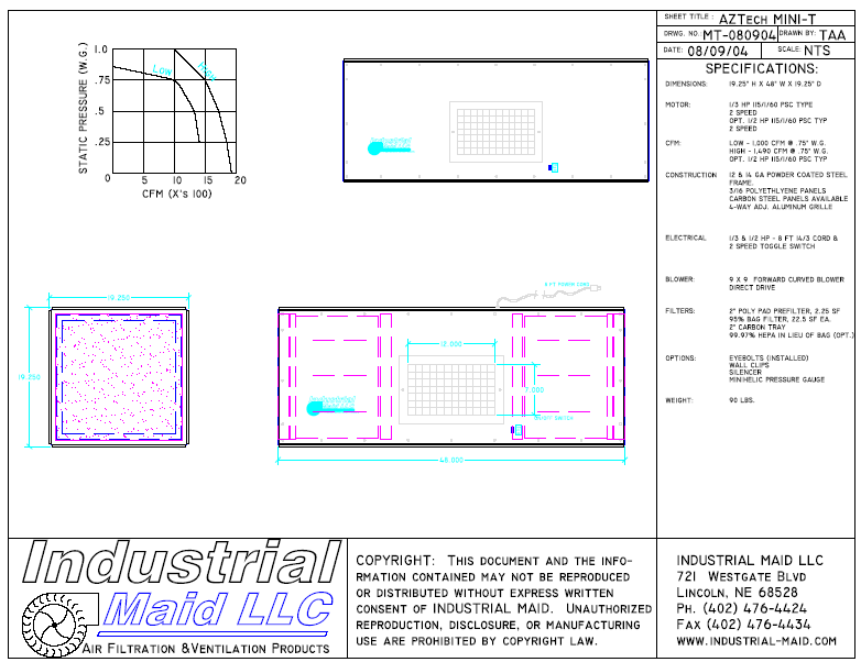 Spec Drawing