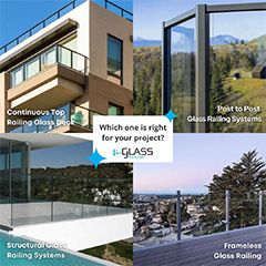 A quick rundown on eGlass railing systems