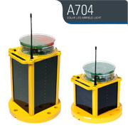 A704 Solar Airfield Light from Carmanah