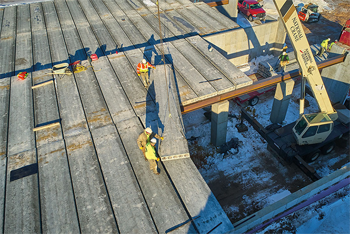 Achieve Sustainability Goals with Hollowcore Roof and Floor Systems