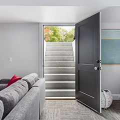 Add Direct Basement Access Quickly and Economically with PermEntry®