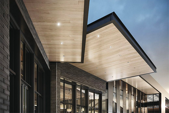 Add sophistication to interior and exterior spaces with a wide range of wood look finish options Add sophistication to interior and exterior spaces with a wide range of wood look finish options