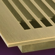 Decorative linear bar grilles for the walls, floors, and ceilings