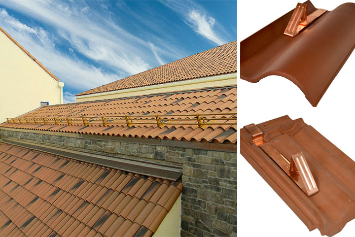 Alpine SnowGuards for Tiled Roofs