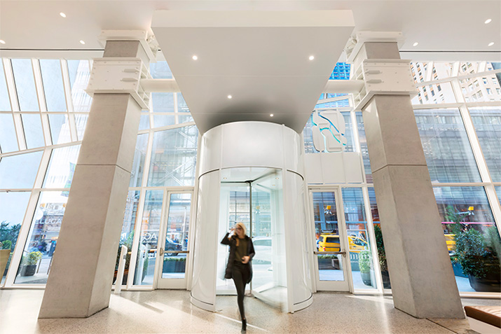 An inside look at why businesses are installing revolving doors