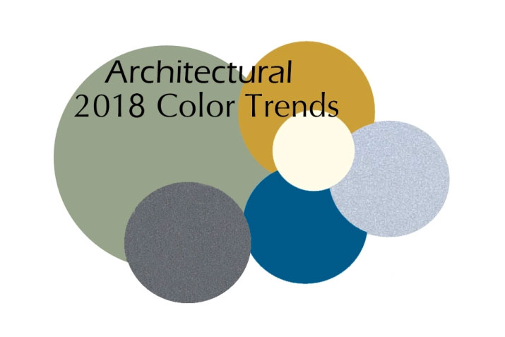 Architectural Color Trends for 2018