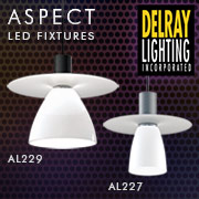 ASPECT Decorative Glass LED Pendant Fixtures