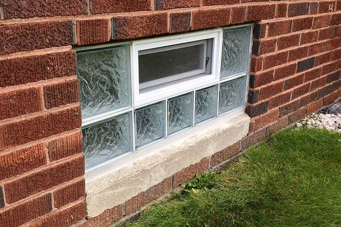 Basement & Bathroom Glass Block Windows from Innovate Building Solutions