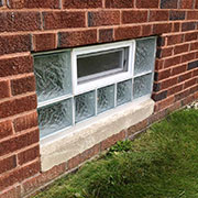 Basement & Bathroom Glass Block Windows from Innovate Building Solutions