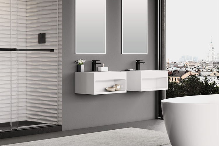 Wall Hung Floating Vanity Cabinets