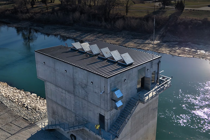 BILCO Roof Hatches Help Protect Pumps from Ravages of Flooding