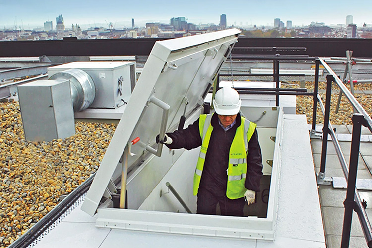 Roof Hatches From Bilco On Aecinfo Com