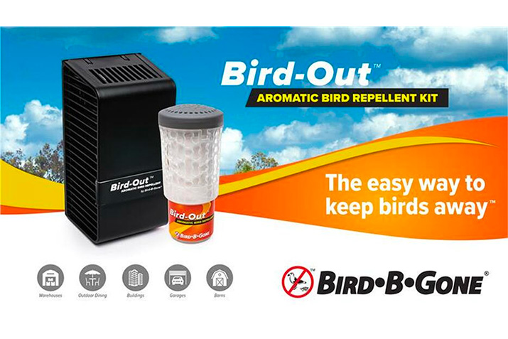 Bird-Out™ Aromatic Bird Repellent: The Easy Way to Keep Birds Away™