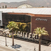 Black Granite on Glendale Galleria Mallon