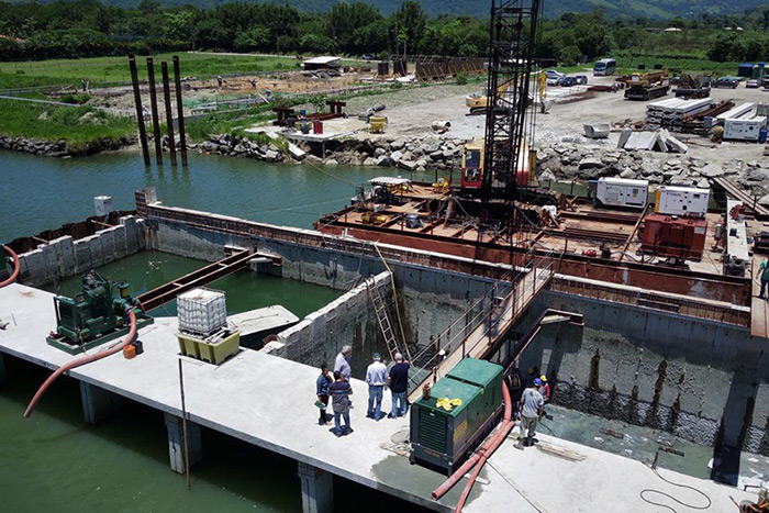 Brazilian Canal Lock Waterproofed with Penetron Technology for Long-Term Durability