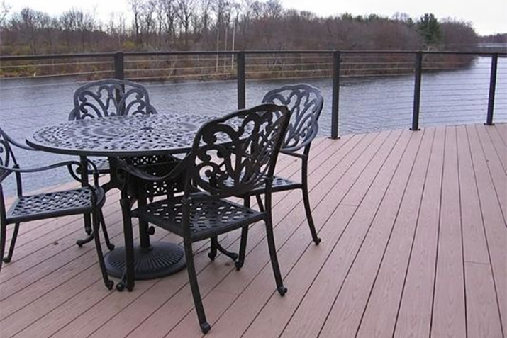 Bronze Aluminum Cable Railing