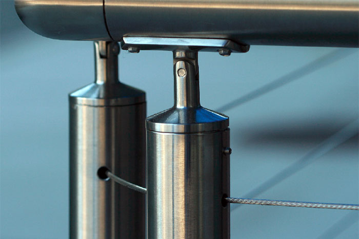 CableView Stainless Steel Round Cable Railing