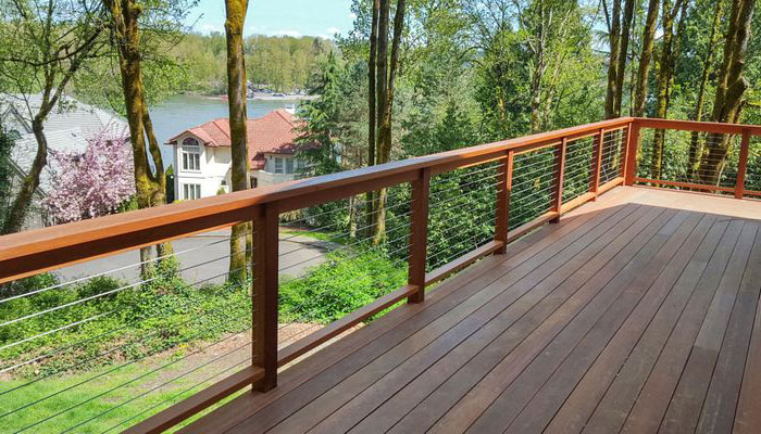 CableView Wood Cable Railing System