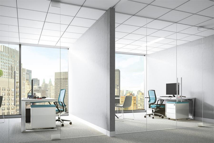 Calla® PrivAssure™ Ceiling Panels from Armstrong Address Partial Height Wall Construction Trend; Provide Highest Levels of Confidentiality