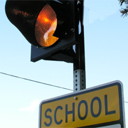 Carmanah R829 Series Solar School Zone Flashing Beacons