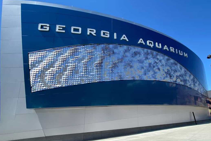 Case Study: GA Aquarium Entry Kinetic Façade, Atlanta, GA Case Study: GA Aquarium Entry Kinetic Façade, Atlanta, GA