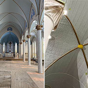 Case Study: Revitalizing History at Lacoste, TX Church Restoration with Replica Tin Ceiling Tiles