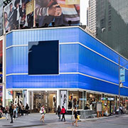 Case Study: Times Square NY Retailer Backlit Translucent Wall System