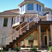 Clay Aluminum Cable Railing - Blue Springs, MO