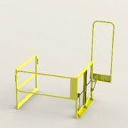 Clear Height Mezzanine Pallet Gate