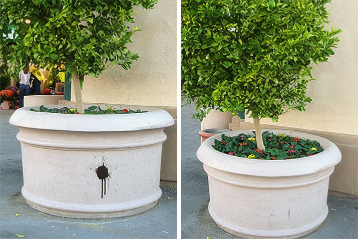 Combatting Vandalism with TerraCast® Graffiti-Resistant Products Combatting Vandalism with TerraCast® Graffiti-Resistant Products
