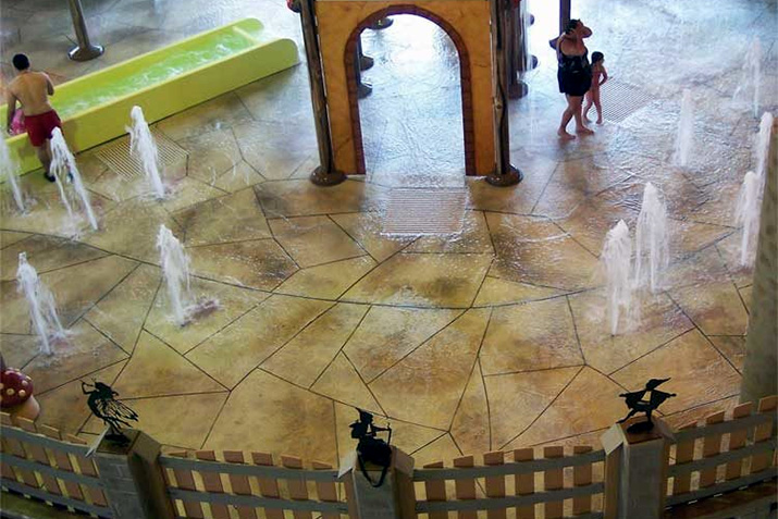 Commercial Pool Decks & Waterparks Commercial Pool Decks & Waterparks