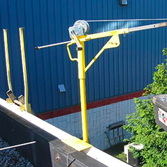 Cranky Portable Winch is the safe (and easy!) way to lift heavy objects