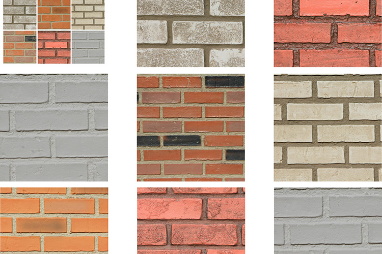 Faux Brick Wall Panels