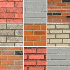 Faux Brick Wall Panels