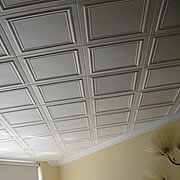 White Styrofoam Ceiling Tiles