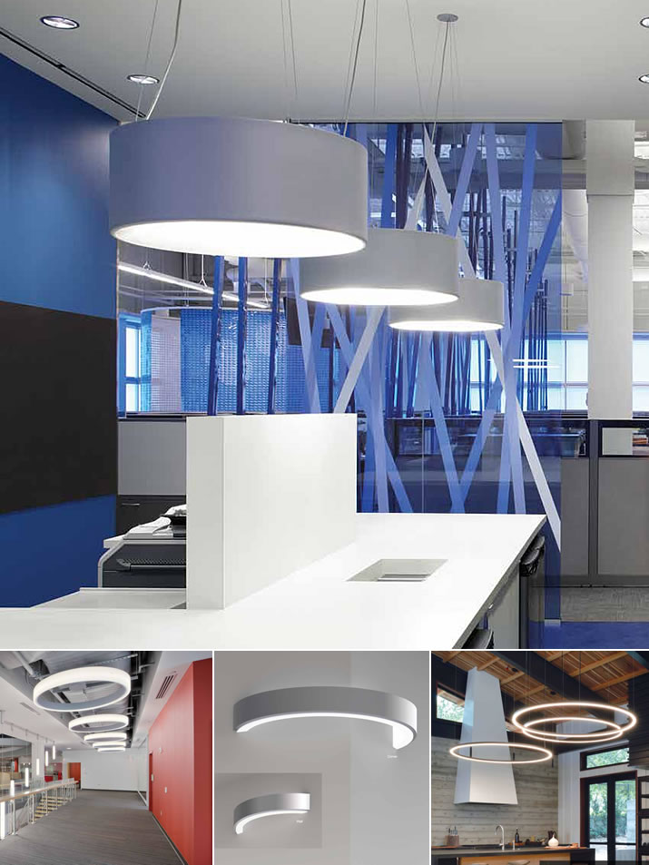 Delray LED Circles: Uno • Dos • Cylindro I/II/III