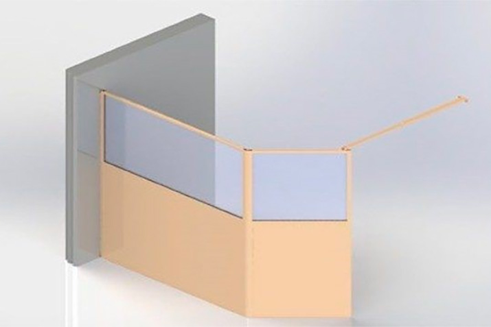 Designing and Manufacturing Modular Radiation Shielding Barriers and Walls