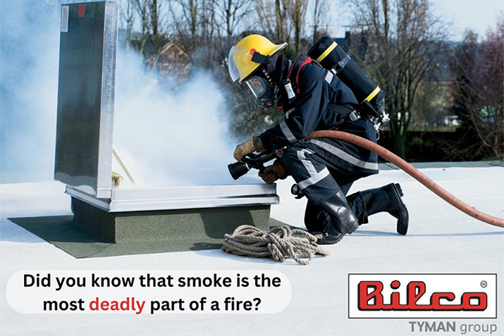 Did you know that smoke is the most deadly part of a fire?