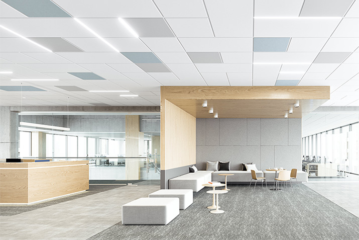 Discover the perfect combination of sound absorption and blocking with Armstrong Ceilings' Total Acoustics Portfolio Discover the perfect combination of sound absorption and blocking with Armstrong Ceilings' Total Acoustics Portfolio