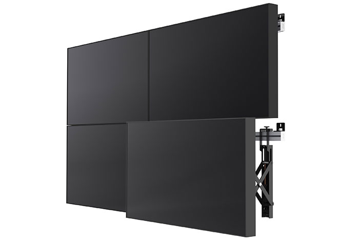 Draper Introduces Modular Video Wall Mounting Solution