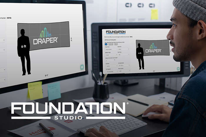 Draper Releases Powerful Video Wall Design and Quoting Tool