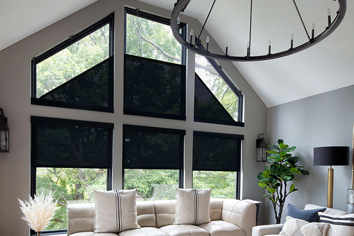 Draper Unveils Shading Solution for Angled Windows