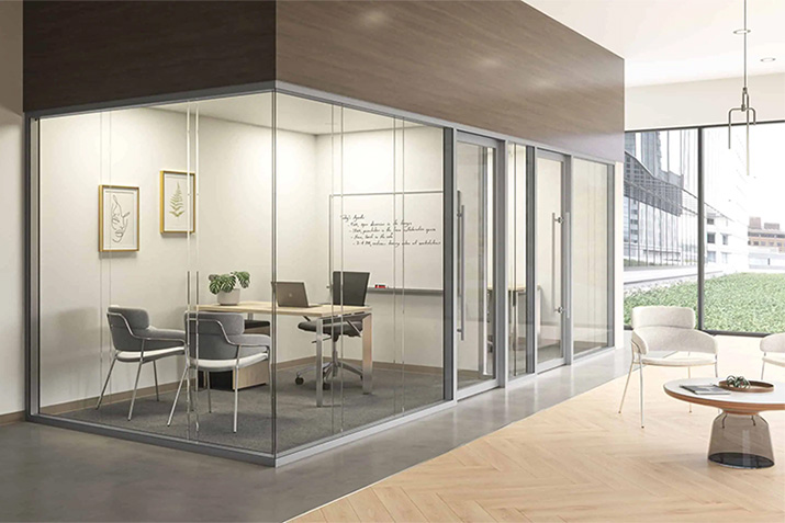 Dual Glazed LiteSpace: Enhanced Acoustic Privacy Meets Modern Design for Interior Spaces Dual Glazed LiteSpace: Enhanced Acoustic Privacy Meets Modern Design for Interior Spaces