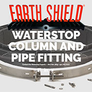 Earth Shield Waterstop for Column and Pipe Fitting