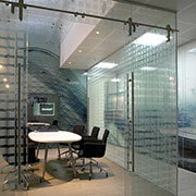 Eclipse Sliding Glass Barn Doors from Avanti Systems