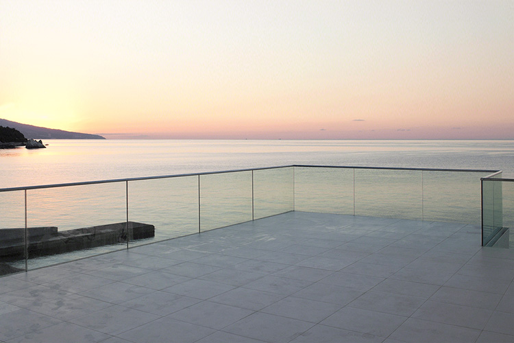 eGlass Railing structural glass railing systems offer a clean minimal look for any application