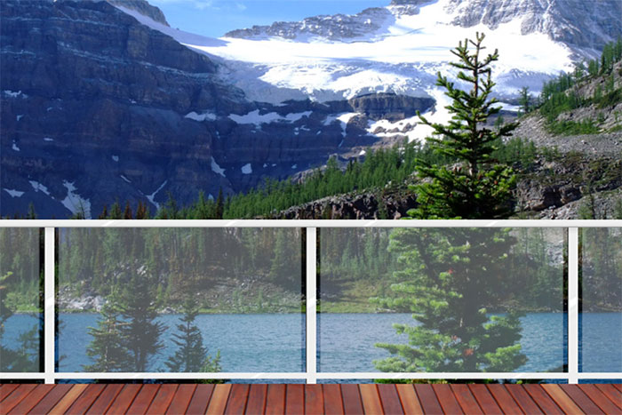 eGlass Solid Provides the Functional Advantage of a Usable Top Rail Surface